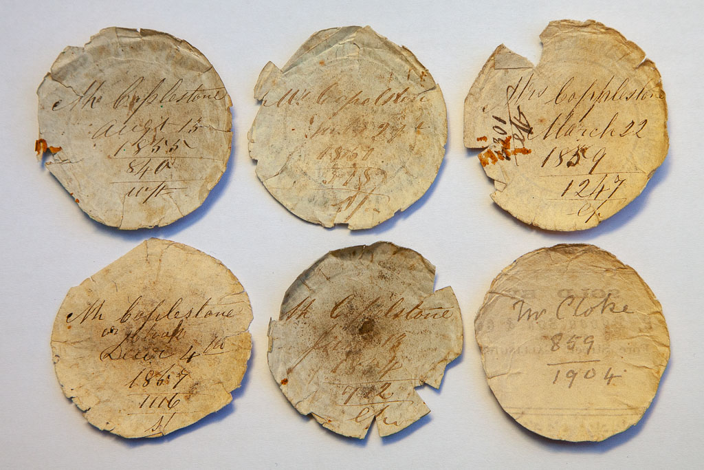 Collection of watch papers