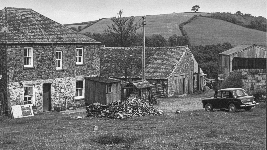 Bagmill in the 1950s - maybe on Berties last visit.