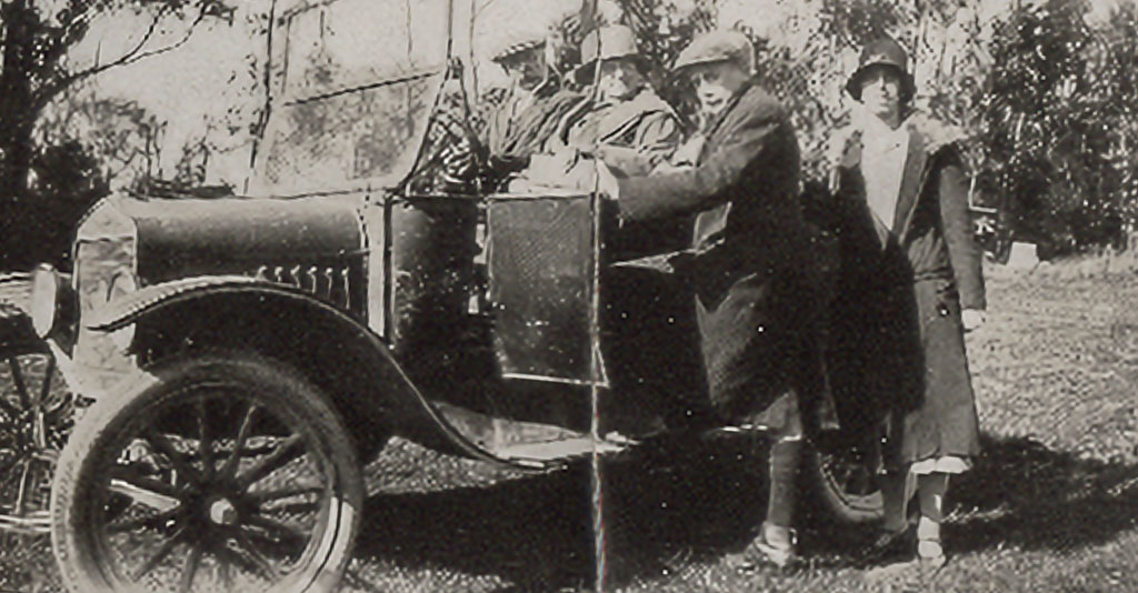 Bertie, Sarah, Harry Cloake with Amy Couling