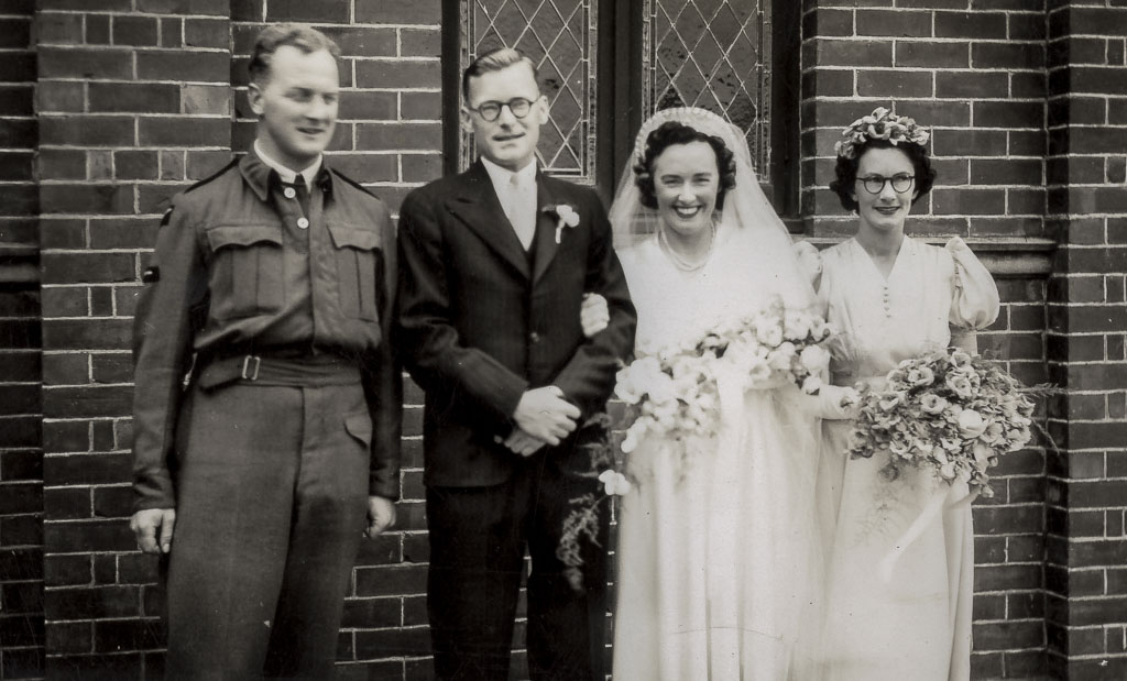 Charles and Mary (Cloake) Wilson wedding